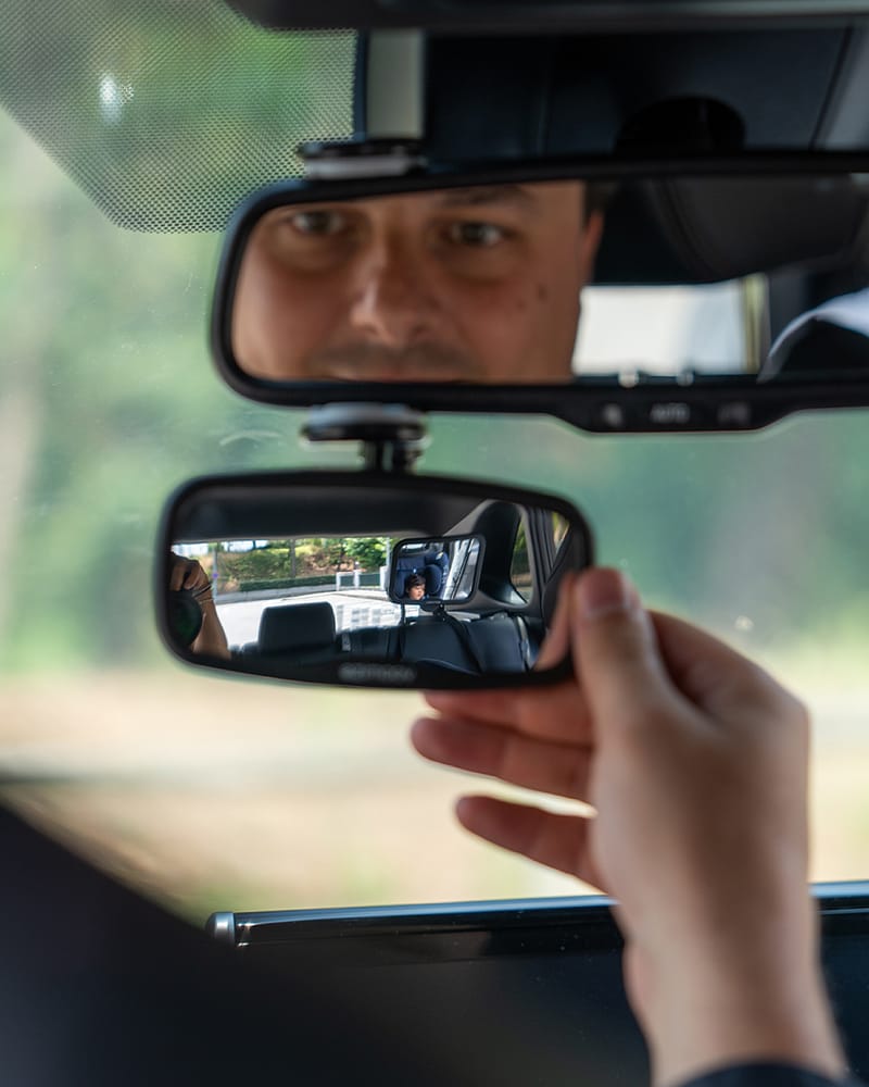 Ezimoov Bilspeil Baby Mirror sett - Bak & Front | Car Mirror Set