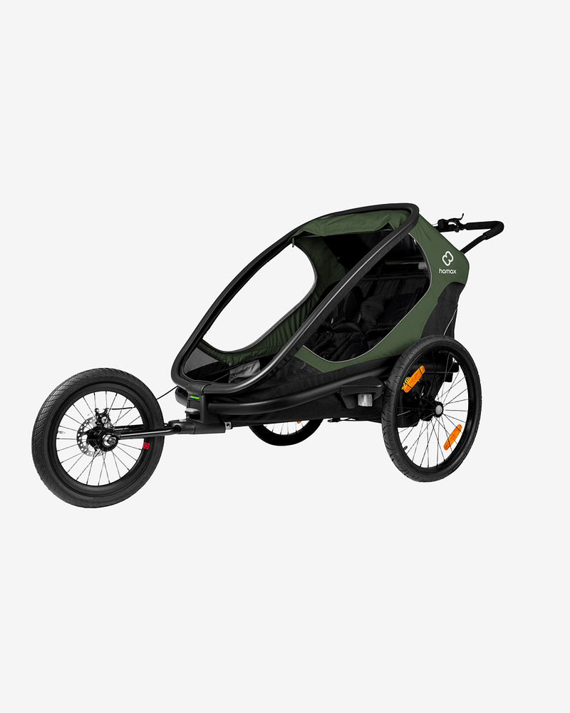Hamax Outback Sykkelvogn & Barnevogn, 2-Seter | Double Bicycle Trailer