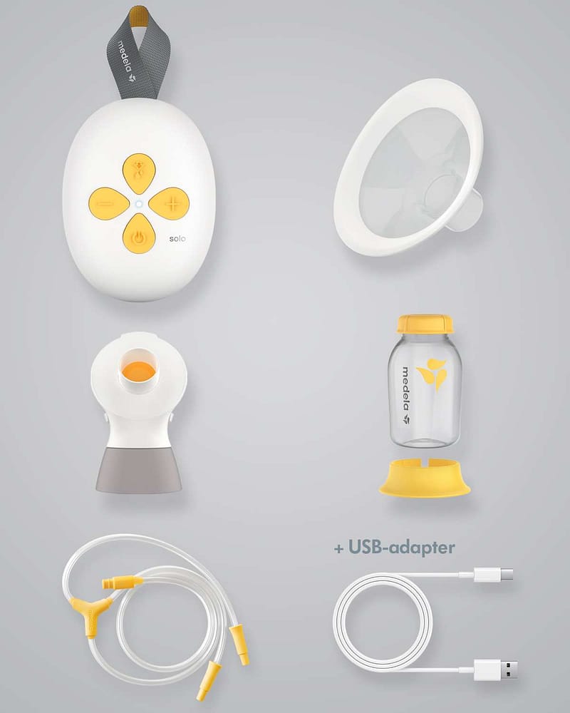 Brystpumpe Solo ™ - Enkel Elektrisk - Ekstra Lav Lyd