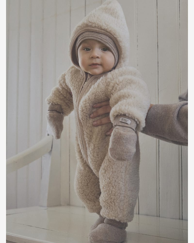 Teddy Ulldress i ullfleece - Varm