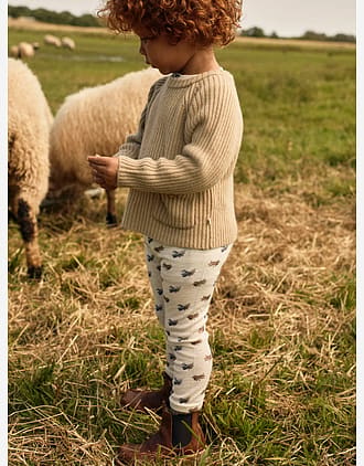 Ullbukse Leggings Barn - 60% Merino