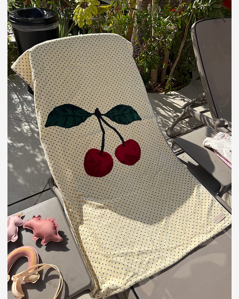 Strandhåndkle 100x70cm - 100% Øko Bomull | Beach Towel