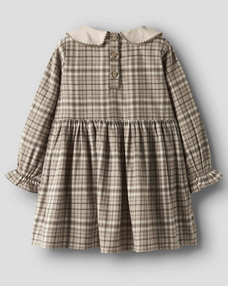 Kjole Barn M/ Krage - Øko bomull | REBEL LS DRESS LIL