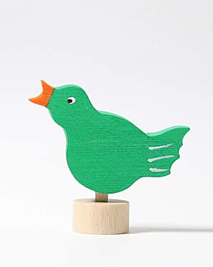 bursdagsring grimms lysestake trefigur fugl maltross