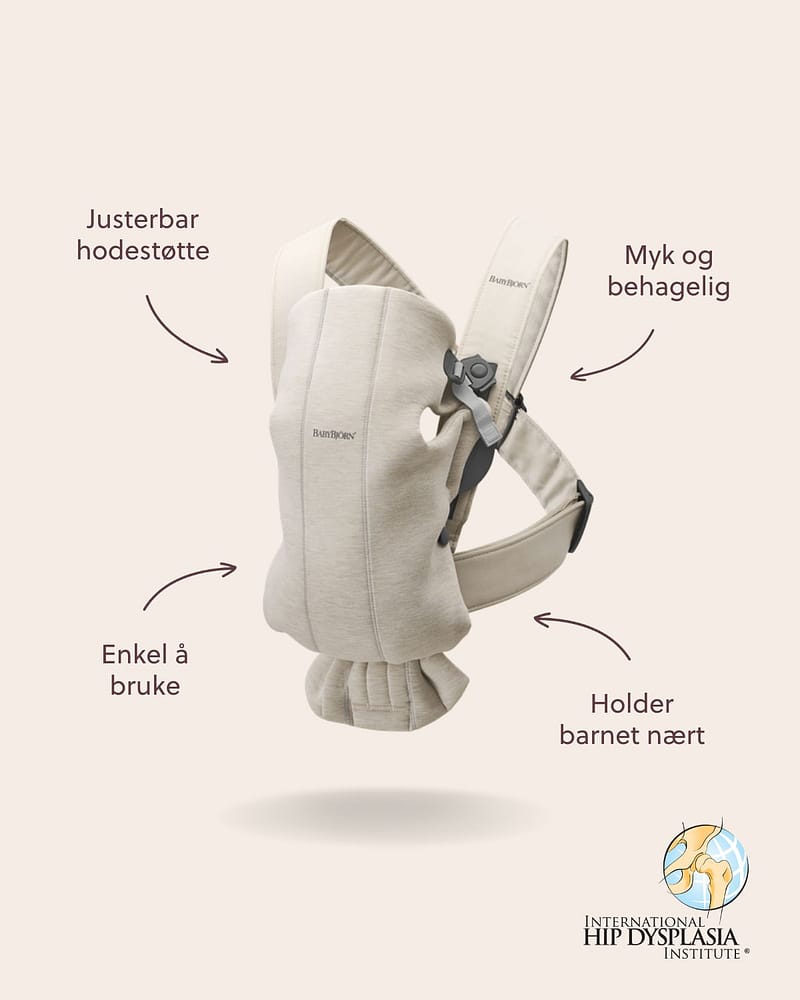 Mini Bæresele Nyfødt - Ekstra Nærhet - Baby Carrier 0-12m