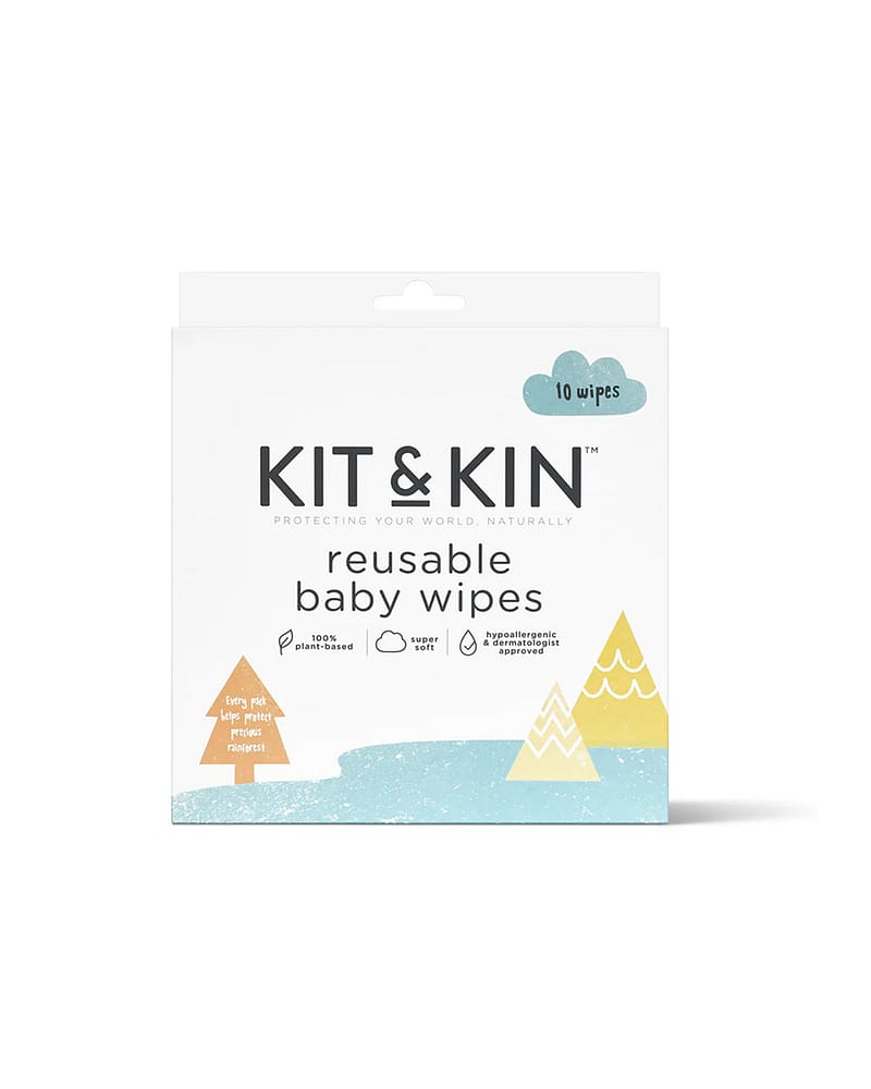 Gjenbrukbare Kluter - 100% Naturlig | Reusable Baby Wipes