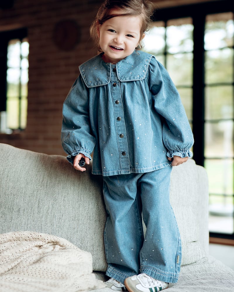 Denim Bukse Barn - 100 % bomull | HCTheresa Denim w.studs