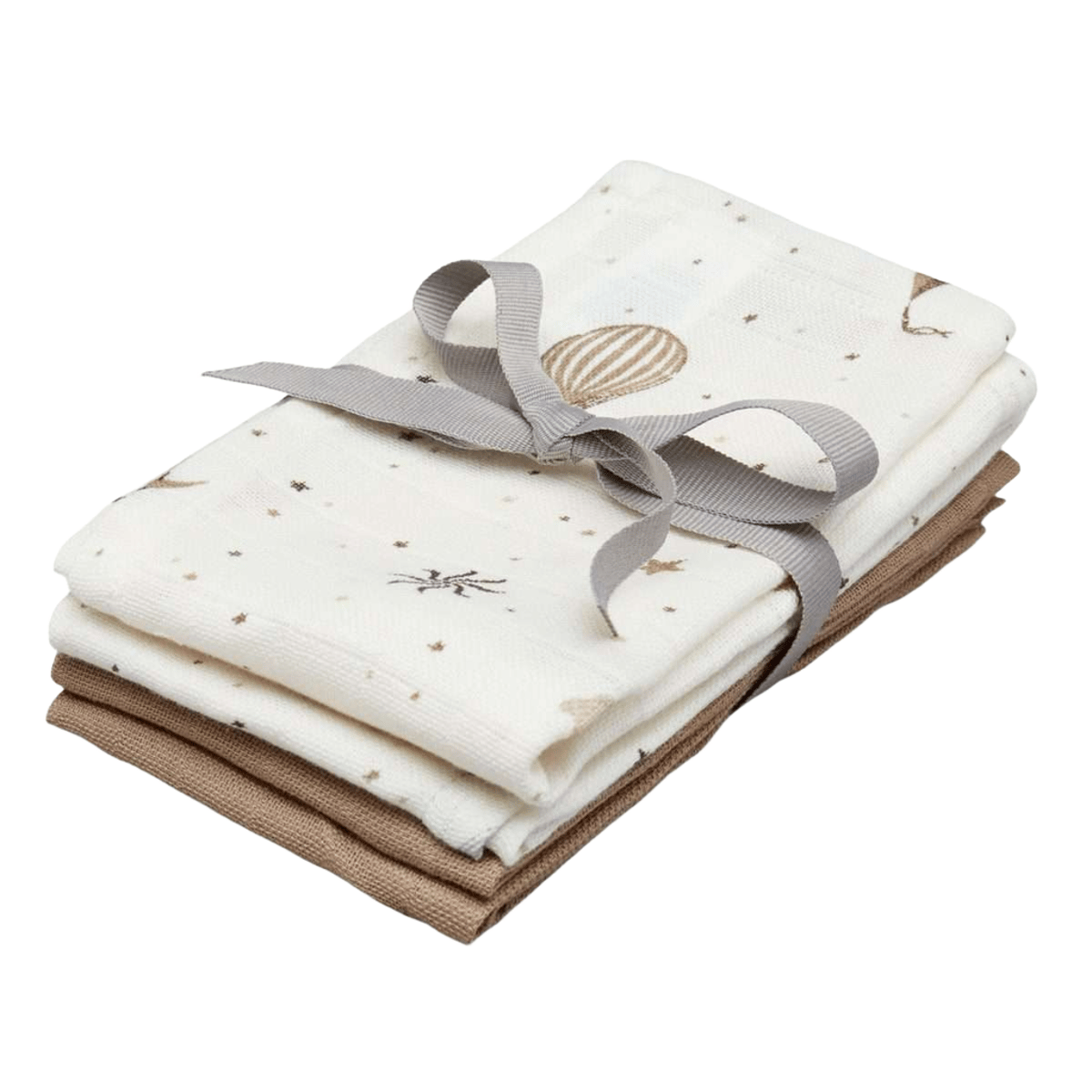 Vaskekluter Musselin 4pk – Økologisk | Gasskluter 30×30