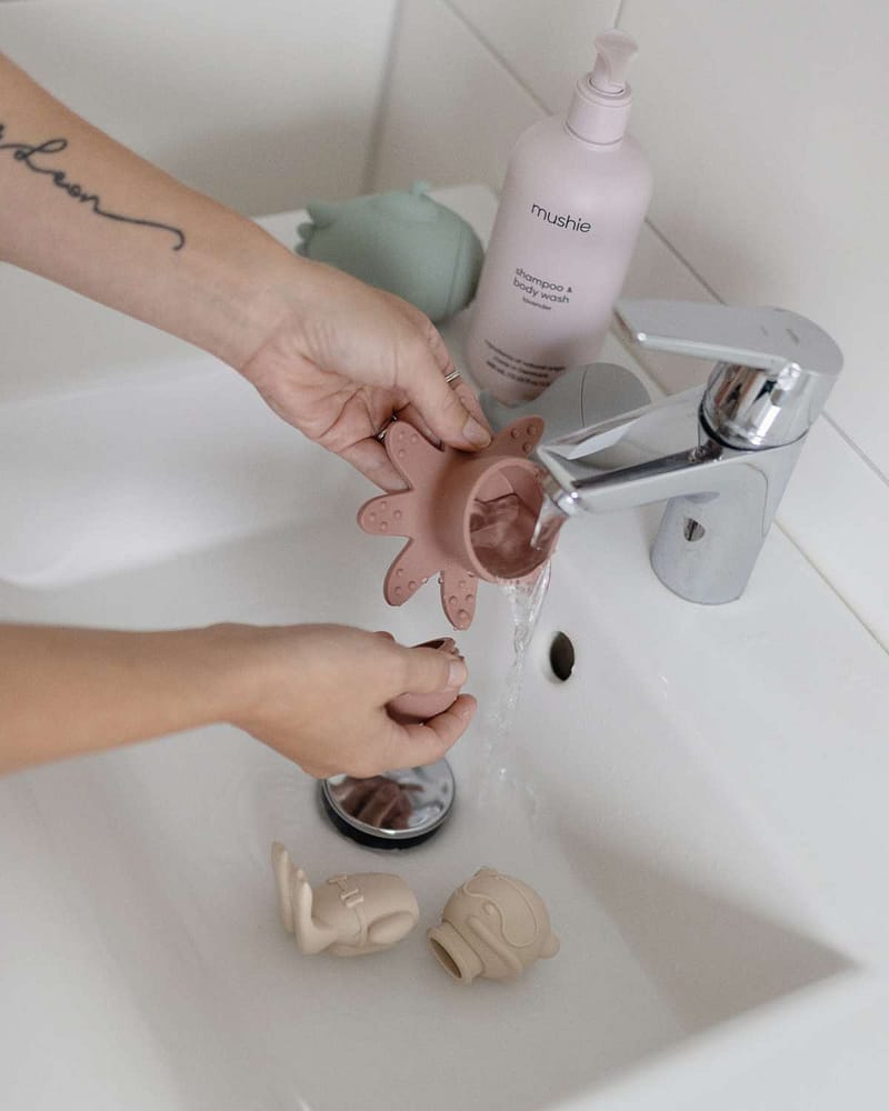 ​​Badeleker i Silikon - 4pk | Sealife Mold Free Bath Play Set