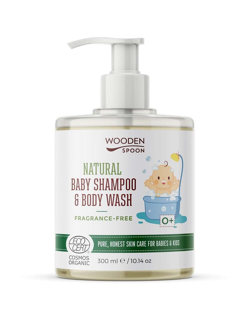Sjampo og Badesåpe Baby 0år+ - Duftfri - Naturlig og Økologisk | 300ml