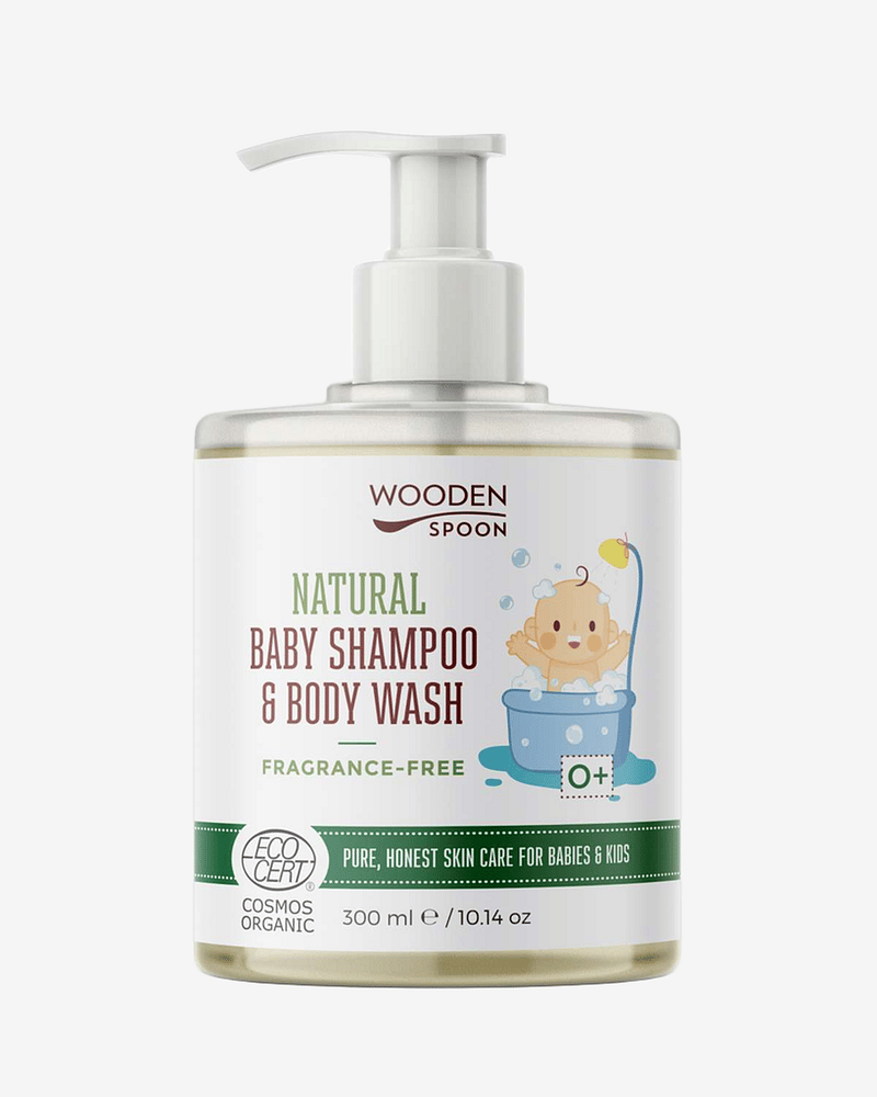 Sjampo og Badesåpe Baby 0år+ - Duftfri - Naturlig og Økologisk | 300ml