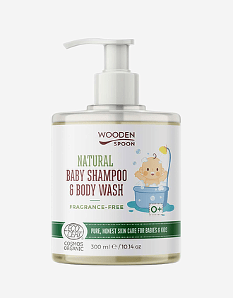 Sjampo og Badesåpe Baby 0år+ - Duftfri - Naturlig og Økologisk | 300ml