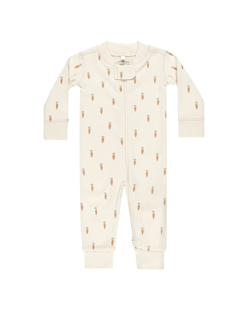 Pysj med to-veis Glidelås - 100% Øk. Bomull | Zip Longsleeve Sleeper