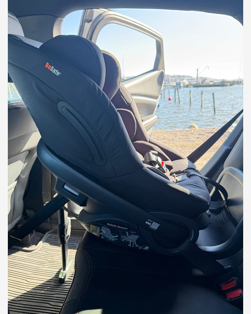 BeSafe Stretch 2 - Ny Ergo Cushion & Oppdatert EXO Ramme | Bilstol Barn 6mnd til 7 år