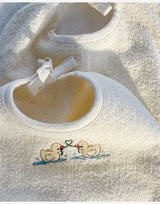 Siklesmekke til Baby, 2pk - Øko Bomullsfrotté | Figo 2 Pack Terry Bibs GOTS