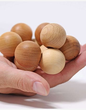 grimms leke baby beads grasper natur