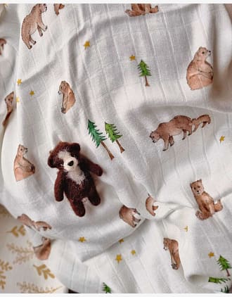 Gulpekluter 2pk - 100% Bambus - 75x75cm | Mini Swaddles