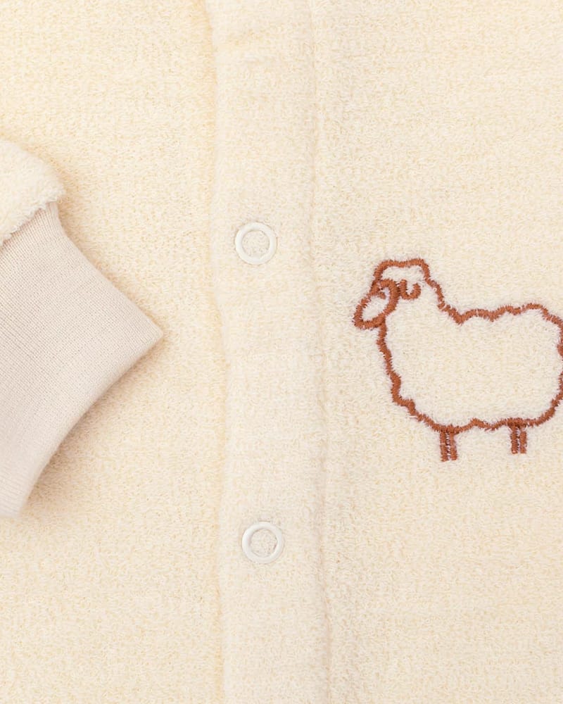 Ullpysj Baby m/ fot - 100% Ull-Frotte