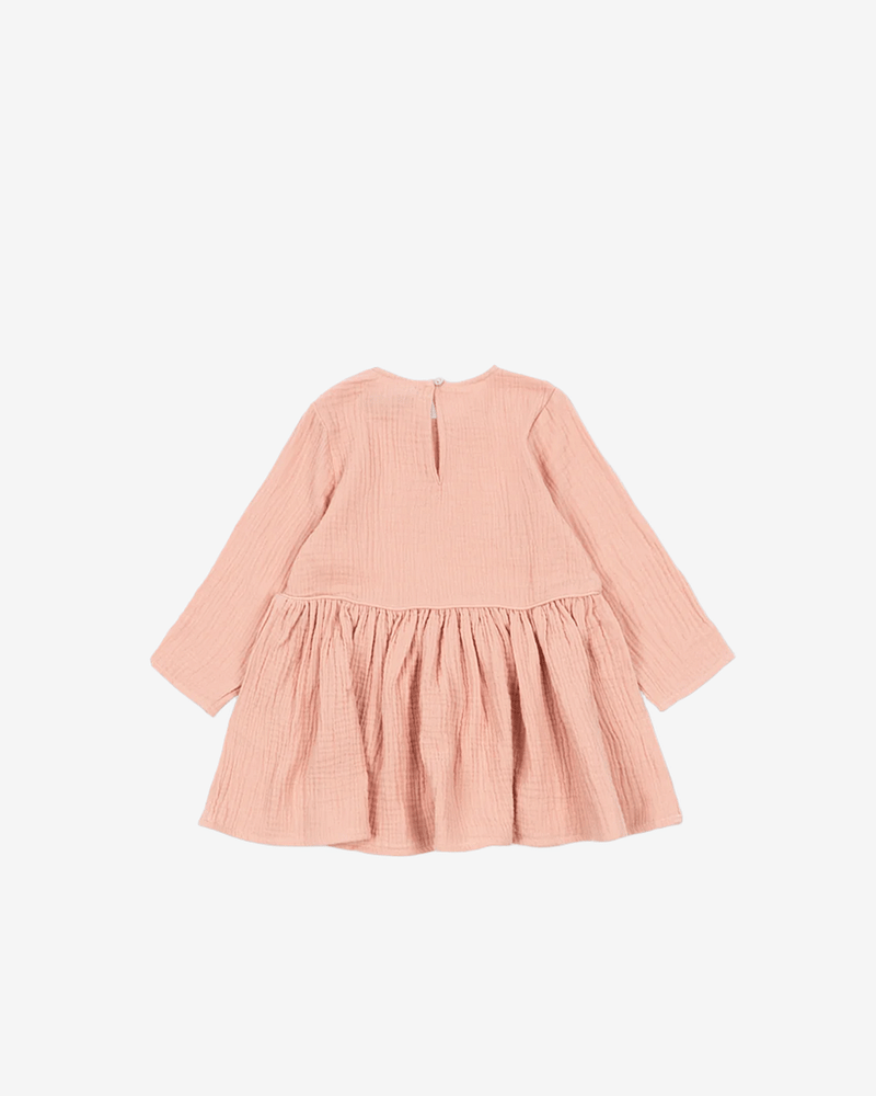 Kjole Barn - Løs og Luftig - 100% Øko Bomull | Coco Miao Dress GOTS
