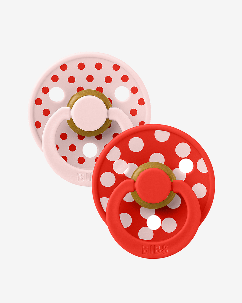 BIBS Smokk 2pk - Rund, Naturgummi