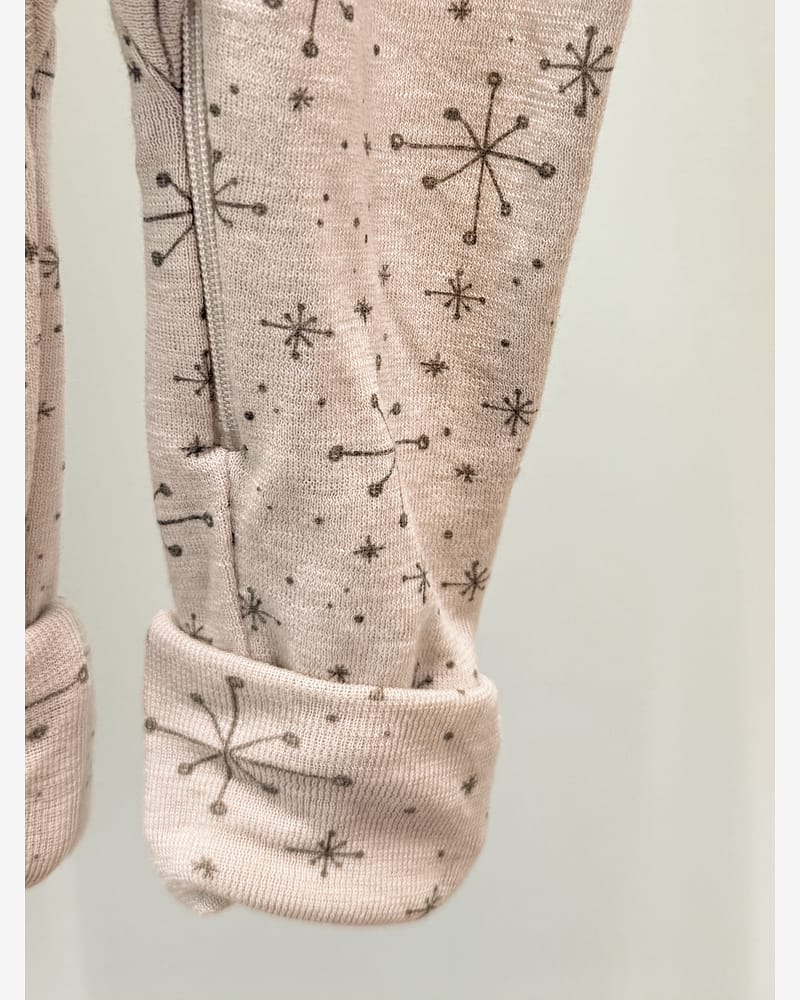 Ullpysj Heldress m/ glidelås og trylleføtter - 100% Merino | Basic