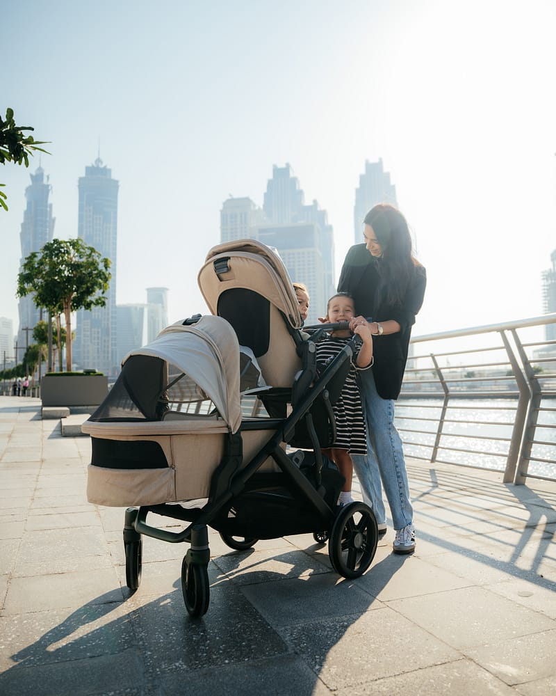 Vista V3 Duo Barnevogn - Fra Nyfødt til 22 kg/4 år
