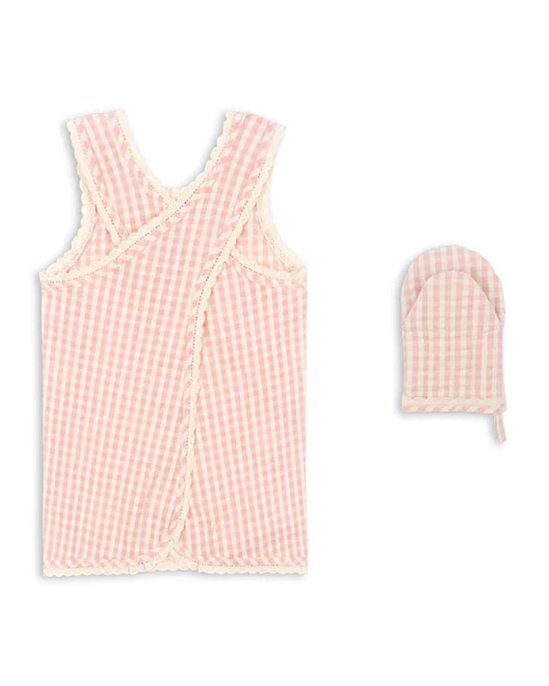 Forkle og Grytevott - Bakeutstyr Barn | Frill Apron Set