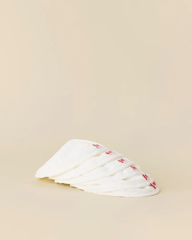 Ammeinnlegg 6pk - Bambus Frotté | Reusable Nursing Pads