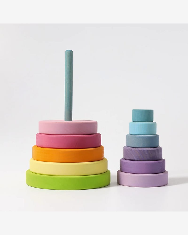 Stabletårn i Tre - Stort 23cm | Conical tower