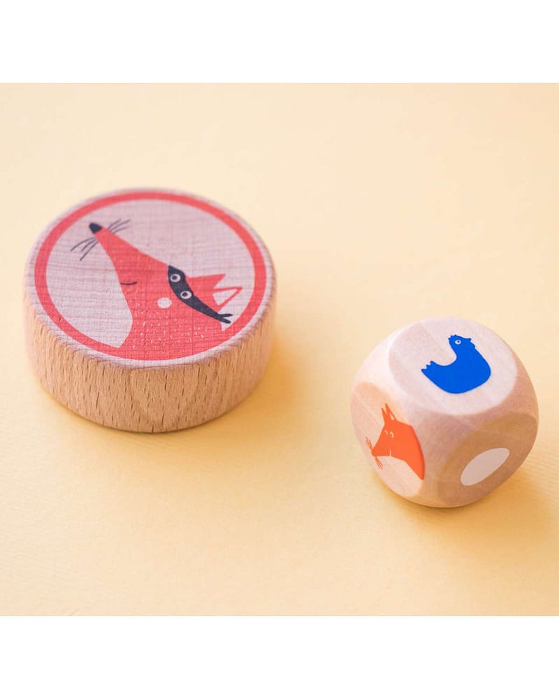 Brettspill Barn 4/8år - Lagspill "Hønsehus og Reven" | Cluck