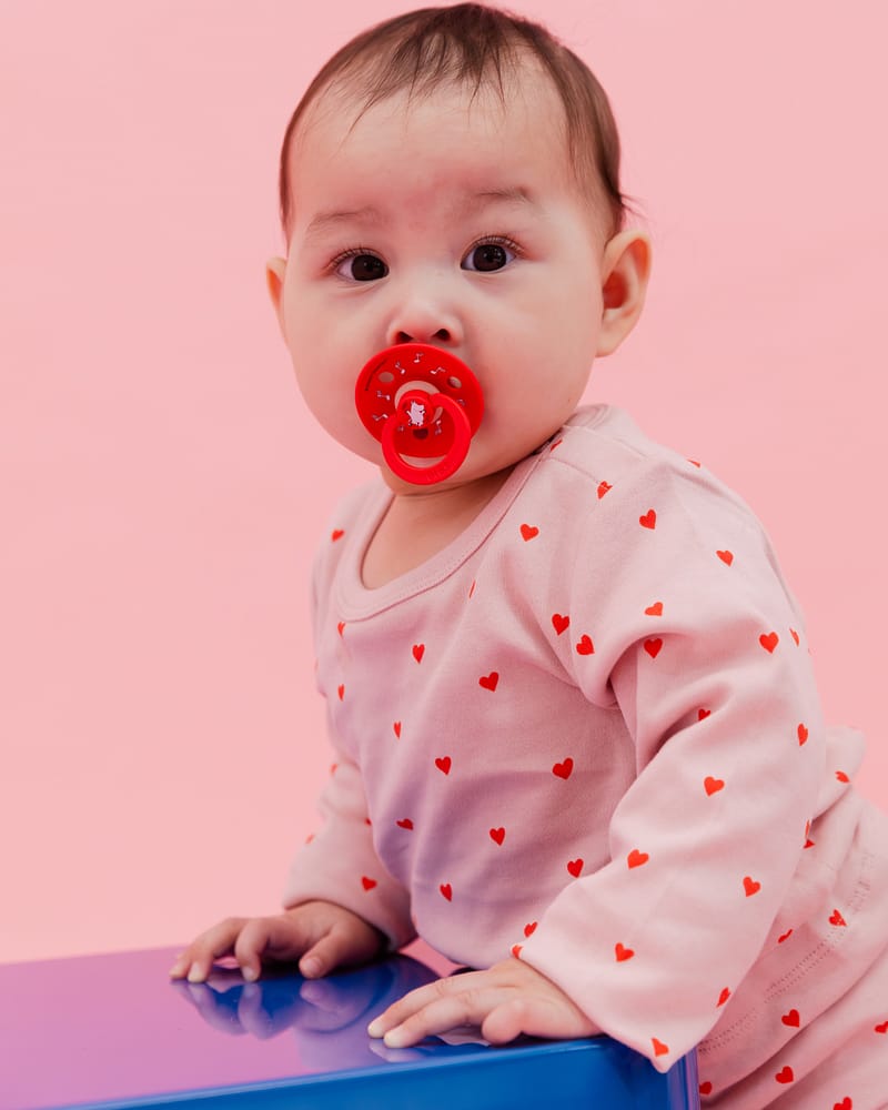 BIBS x Moomin Smokk 2pk – Rund, Naturgummi