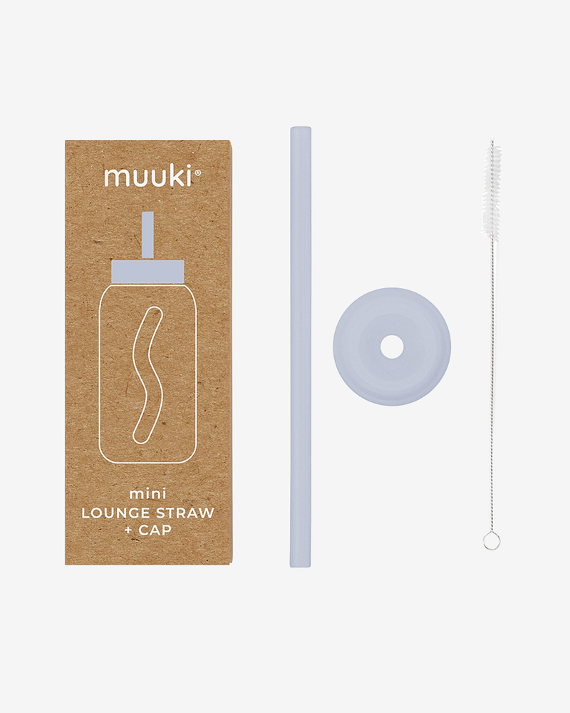 Flaskelokk m/ sugerør til Muuki Mini - Lounge Straw Cap