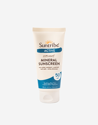 Solkrem Active SPF50 - Mineral, 100% Naturlig – Miljøvennlig | 100ml