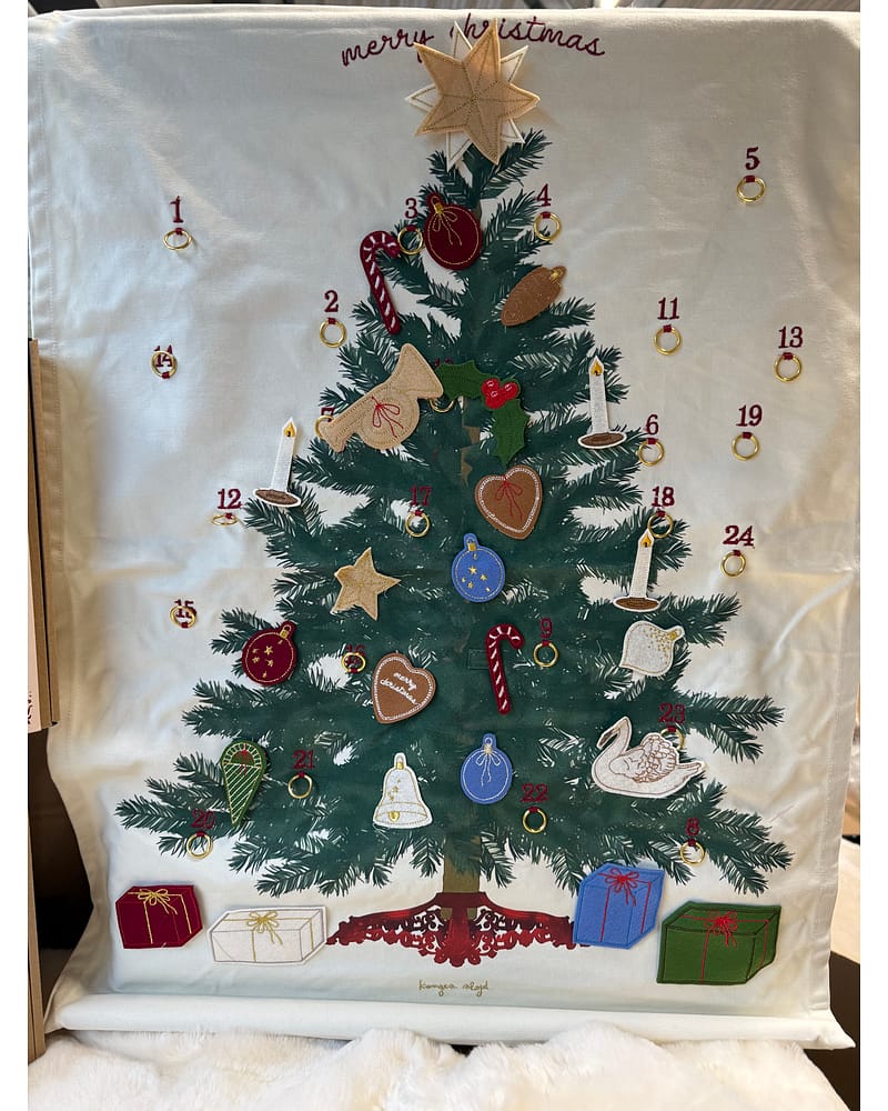 Julekalender Barn og Pakkekalender Oppheng - 2i1