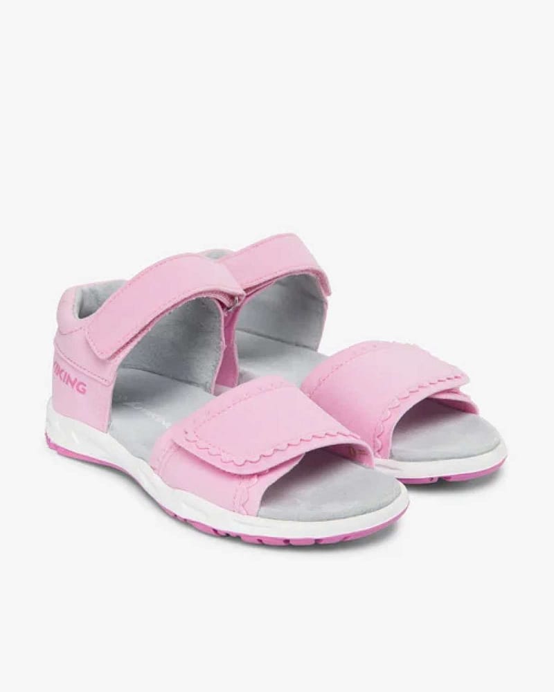 Viking Sandaler m/ lukket hel - Fôr av Semsket Skinn | Alv