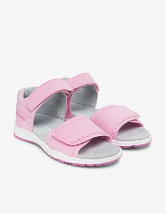 Viking Sandaler m/ lukket hel - Fôr av Semsket Skinn | Alv