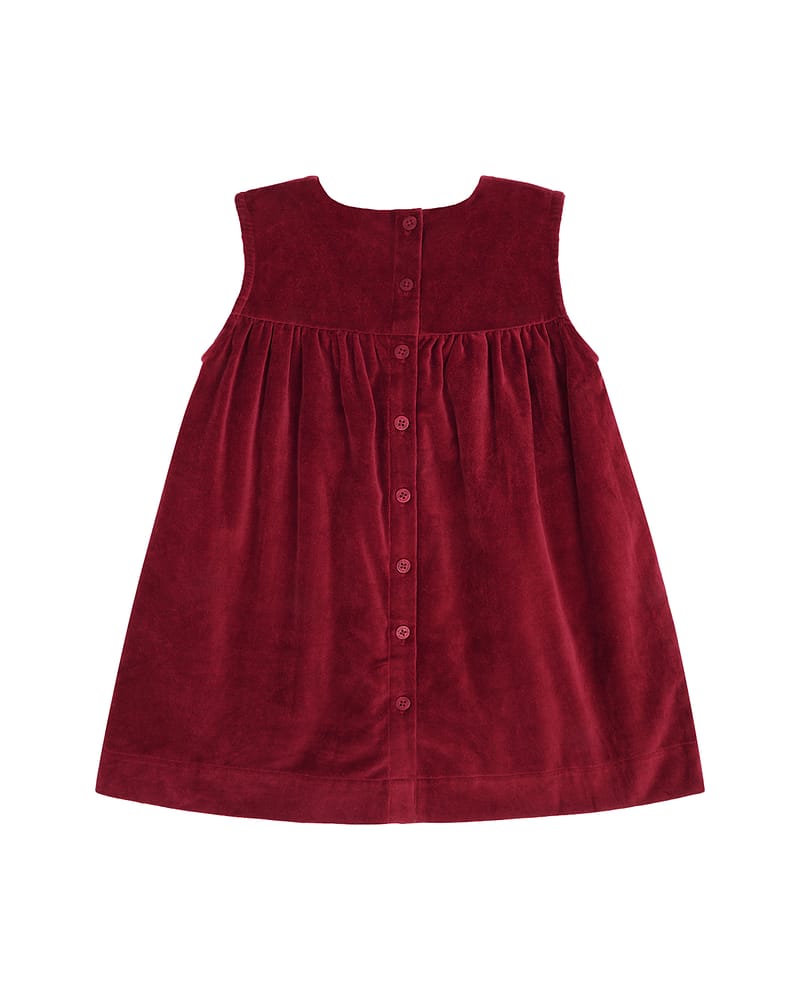 Kjole Barn - Karoline Molskin - Teaberry