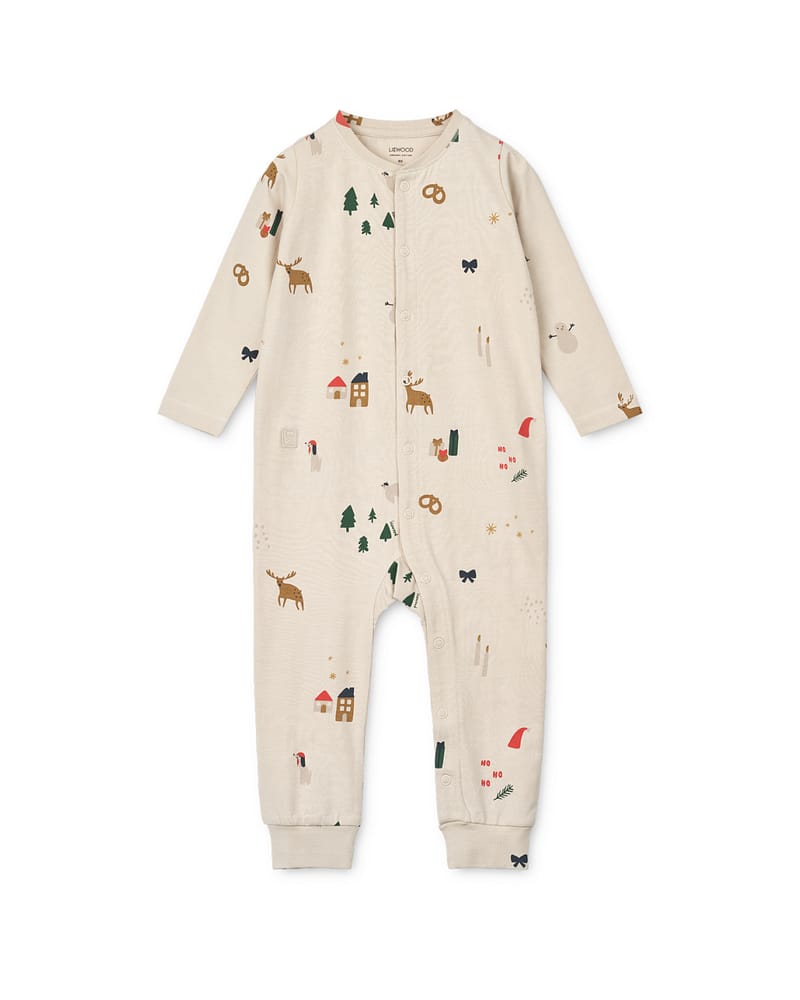 Pysj Heldress, Julepysj - Øko Jersey | Birk Pyjams Jumpsuit