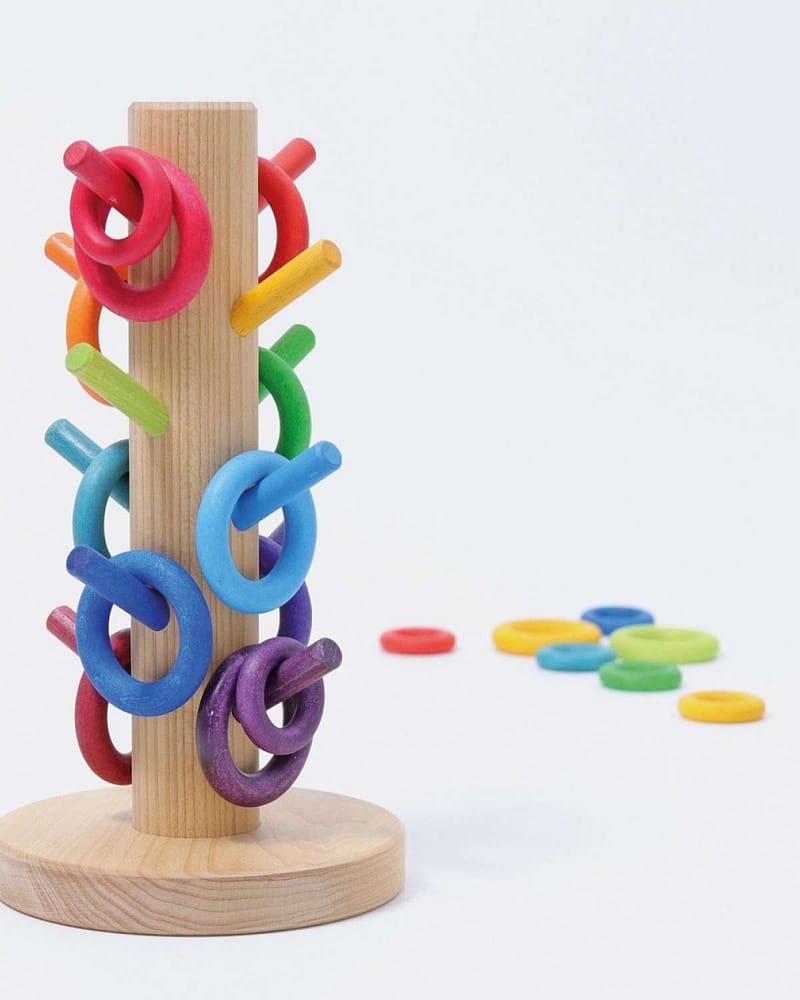 Knagger for Sorteringslek, 25cm - Montessori Leker | Sorting Helper