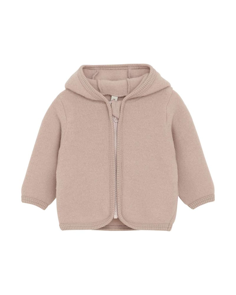 Ulljakke i ullfleece - Varm