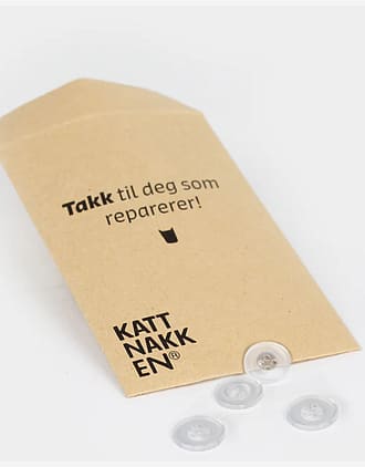 Fotstrikknapper Gjennomsiktig 4pk | Reservedel