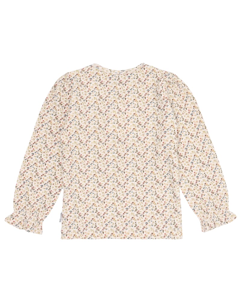 Bluse Barn M/ Volangerkrage - Øko Bomull | Alma Little roses
