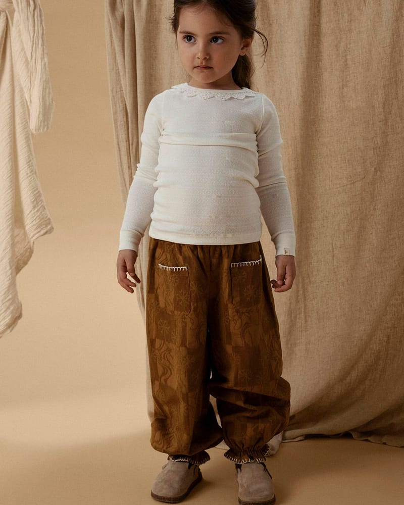 Trøye Langermet M/ Krage - Øko TENCEL | NMFTAPIA LS SLIM TOP LIL