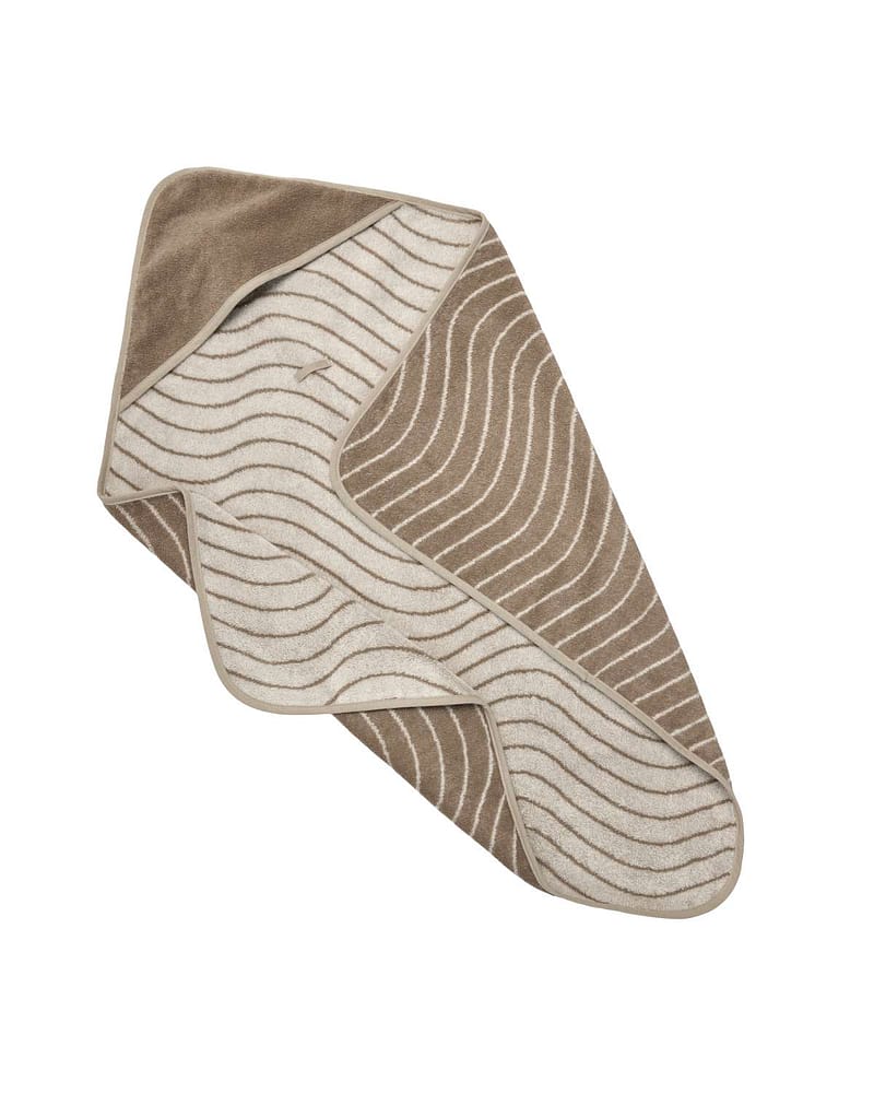 Babyhåndkle med Hette - Øk.Bomull Frotte | Hoodie