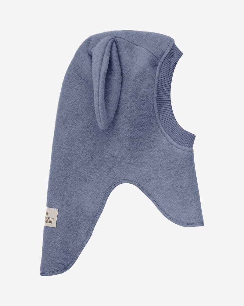 Balaclava Ull 2-lags - Kaninører