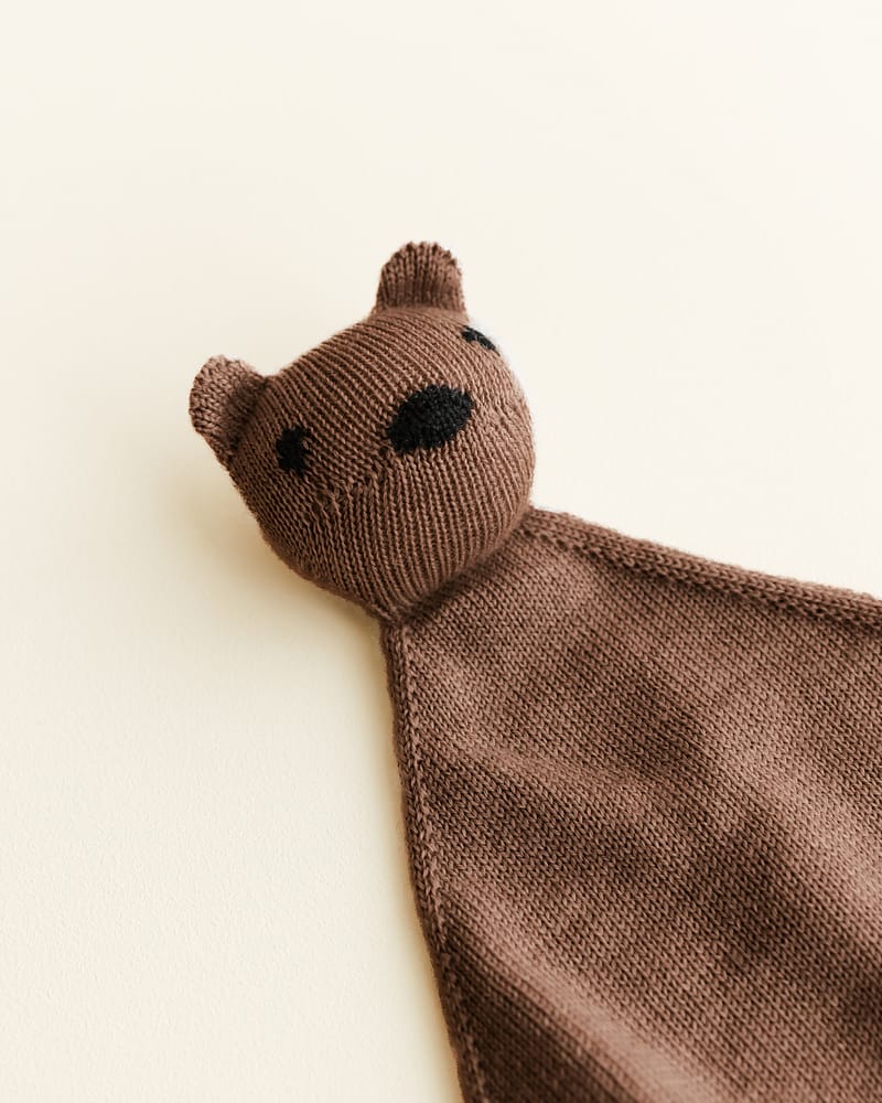Kosebamse Koseklut - 100% Merino, Ubehandlet Ull | Teddy Tokki