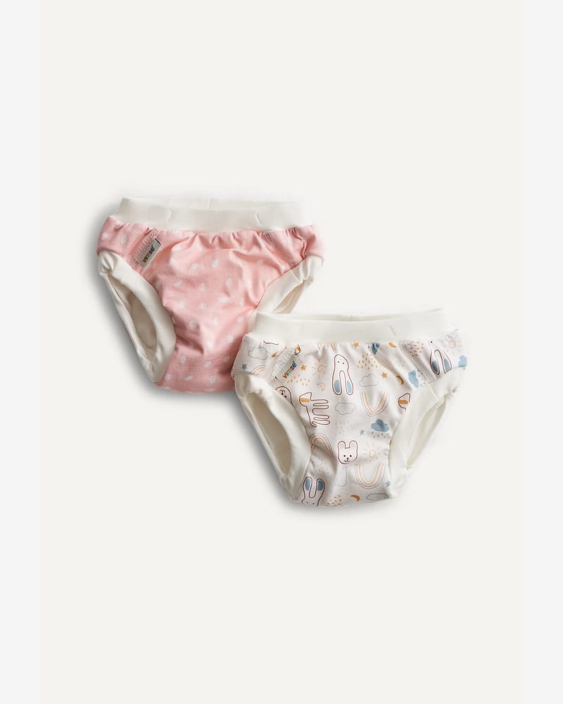 Overgangsbleie 2pk - Øko Bomull | Training Pants