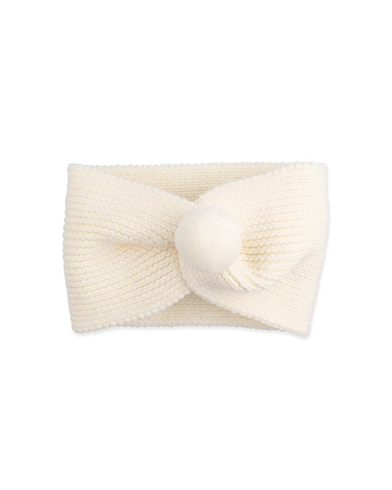 Pannebånd med dusk - 100% Merino | Hodebånd Pompon