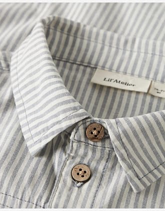 Skjorte Barn Barn - Øko Bomull, Viscose | NMMDARKO SS LOOSE SHIRT LIL