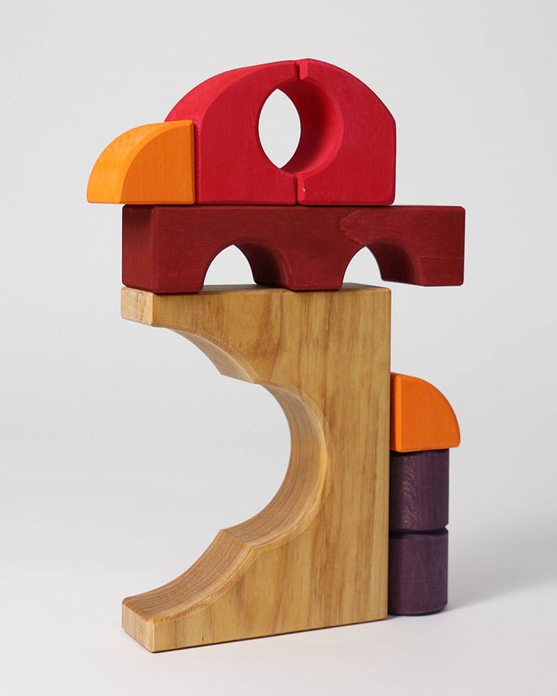 Byggesett og Puslespill - 8 klosser | Building Set